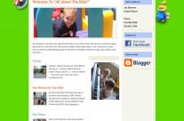 All About the Kids Website Design